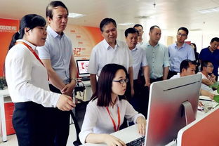 趙潤民一行調(diào)研我區(qū)電子商務(wù)進農(nóng)村綜合示范工作